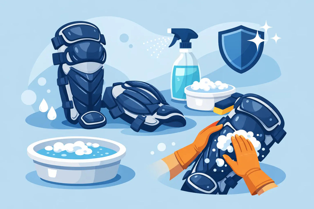 How to Clean Catcher Shin Guards Without Damage