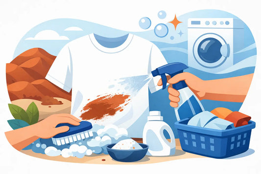 Red Clay Stain Removal From Clothing